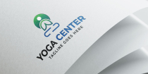 Yoga Center Logo Design Screenshot 1