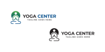 Yoga Center Logo Design Screenshot 2