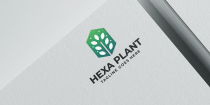 Hexa Plant Logo Design Screenshot 1