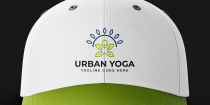 Urban Yoga Logo Design Screenshot 1