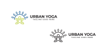 Urban Yoga Logo Design Screenshot 2