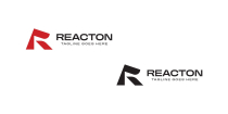 Reacton R Letter Logo Design Screenshot 2