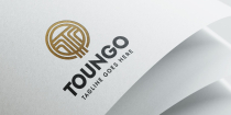 T Letter Toungo Logo Design Screenshot 1