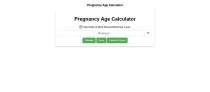 Pregnancy Age Calculator for Wordpress Screenshot 1