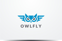 Owl Fly Logo Screenshot 1