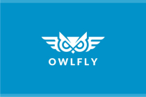 Owl Fly Logo Screenshot 2