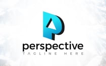 Letter P Logo Perspective Logo Design 3d Logo Screenshot 1