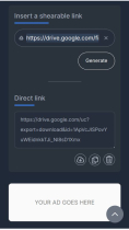 Google Drive Direct Link Generator Screenshot 7