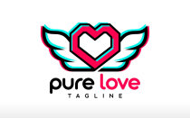 Pure Love Logo Design Celebration Logo Freedom Screenshot 1