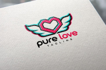 Pure Love Logo Design Celebration Logo Freedom Screenshot 3