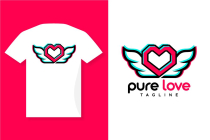 Pure Love Logo Design Celebration Logo Freedom Screenshot 5