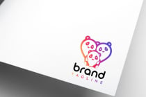 Love Panda Logo Panda Logo Cuddle cation Logo Screenshot 2