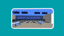 Great 3D Bowling Multiplayer Unity Screenshot 1