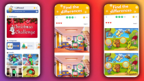 Find Differences Game - Flutter App And Admin Screenshot 1