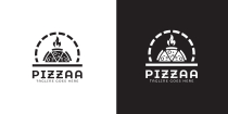 Pizza Restaurant Logo Design Screenshot 2