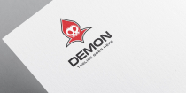 Demon Ghost Logo Design Screenshot 1