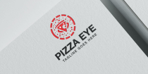 Pizza Eye Logo Design Screenshot 1