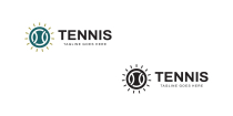 Tennis Game Logo Design Screenshot 2