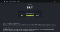 Quick Inbox - Temporary Email Generator Screenshot 2