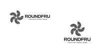 Round Fruit Shop Logo Design Screenshot 2