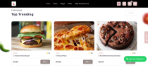 Resto - Single Vendor Online Food Ordering Website Screenshot 1