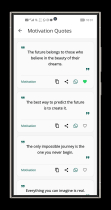 QuotePro - Modern Offline Quotes App with AdMob Screenshot 2