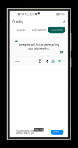 QuotePro - Modern Offline Quotes App with AdMob Screenshot 3