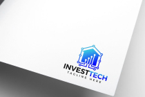 Financial Technology Logo Real Estate Invest Logo Screenshot 2