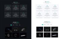 Nexora - Portfolio Landing Page HTML Template Screenshot 2