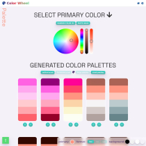 Color Wheel Color Palette PHP Script Screenshot 3