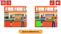 Spot the Difference Restaurant Rumble Construct 3 Screenshot 3