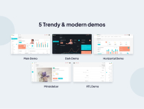 Flexy NuxtJs Admin Dashboard Template Screenshot 3