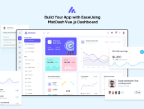 MatDash Vuejs Admin Dashboard Template Screenshot 1