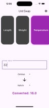 Unit Swap - Flutter Unit Converter App Screenshot 3