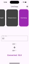 Unit Swap - Flutter Unit Converter App Screenshot 4