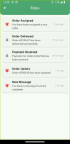 Rideo Courier  Rider App UI Kit Screenshot 16