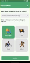 Rideo Courier  Rider App UI Kit Screenshot 19