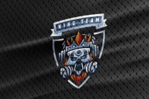 King Team Esport Gamer Logo Screenshot 3