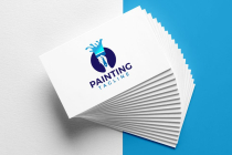 Creative Paint Brush Logo Design House Painting Screenshot 4