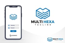 Multiple Hexagon Logo Technology Files Logo Stack Screenshot 5