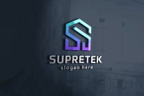 Supretek Letter S Technology Logo Screenshot 1