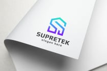 Supretek Letter S Technology Logo Screenshot 3