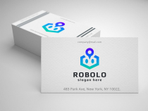 Robolo Cyber Ai Robot Logo Screenshot 1