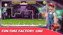 Factory Fun  HTML5 Construct3 Game Screenshot 1