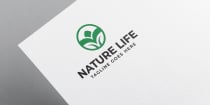 Nature Life Logo Template Screenshot 1