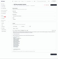 Docily - Documentation Management System Screenshot 7