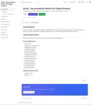 Docily - Documentation Management System Screenshot 8
