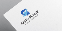 A Letter Aeroplane Logo Screenshot 1