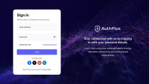 AuthPlus - Modern React Auth Forms Screenshot 2