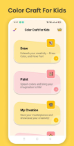 Color Craft  For Kids - Android App Source Code Screenshot 1